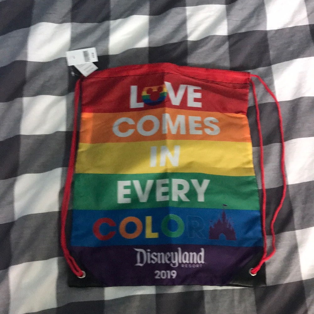Disneyland PRIDE Drawstring Backpack